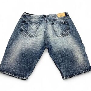 Akademiks Jeanius Jean Shorts Men's 42 90s Denim